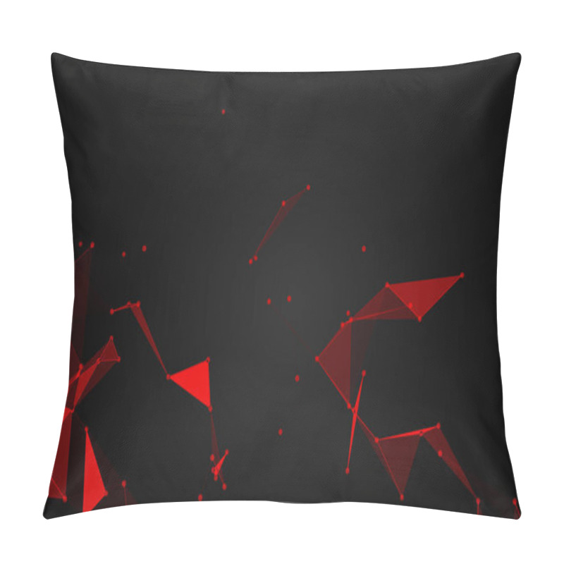 Personality  Data Visualization In Form Of Polygonal Shapes  Pillow Covers