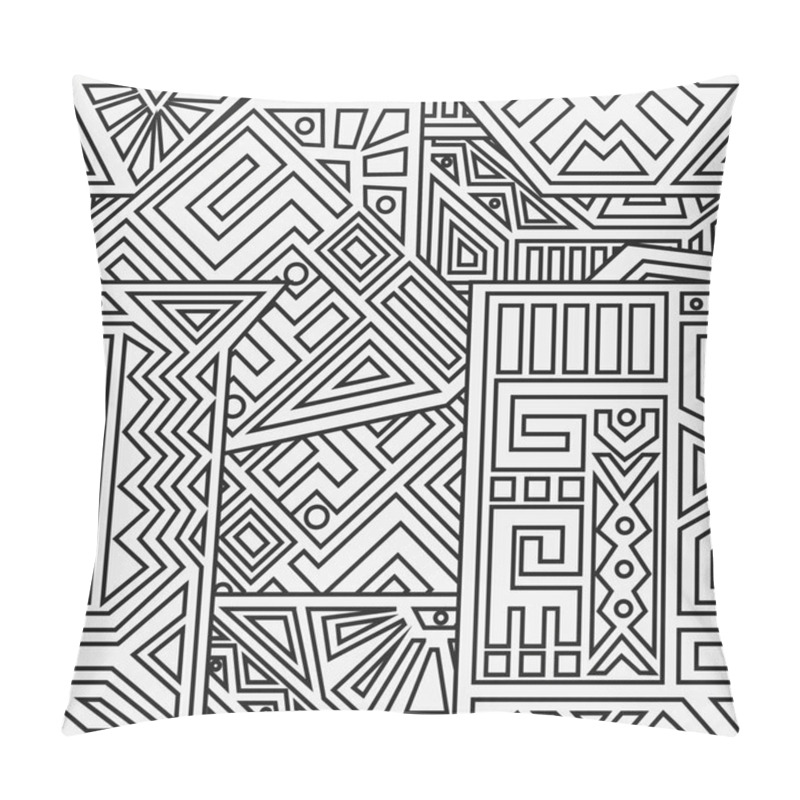 Personality  Aztec Vector Seamless Pattern Pillow Covers