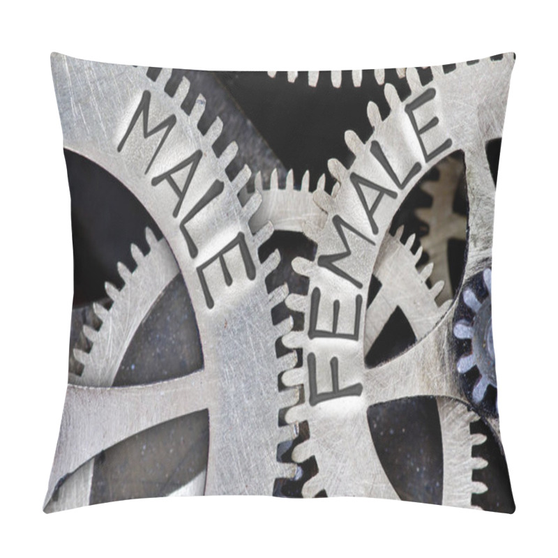 Personality  Metal Wheel Concept Pillow Covers