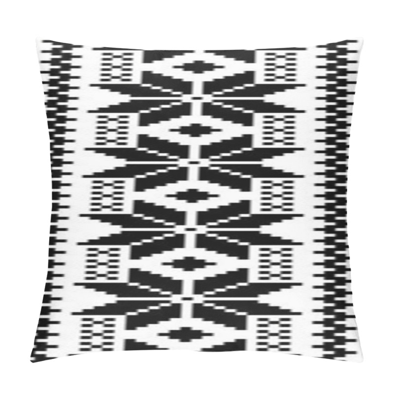 Personality  Vector Seamless Ethnic National Slavic Minimalist Pattern Isolated On White Background. Traditional Ornament Of Ukrainian And Belarusian Embroidery - Vyshyvanka. Useful For Print, Wallpaper, Textiles. Pillow Covers