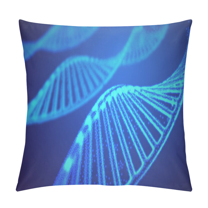 Personality  Genome Dna Vector Illustration. DNA Structure EPS 10. Genome Sequencing Concept Of Gmo And Genome Editing. Pharmaceutical Chemistry And Dna Research. Biotechnology Of Molecule Connection . Human Pillow Covers