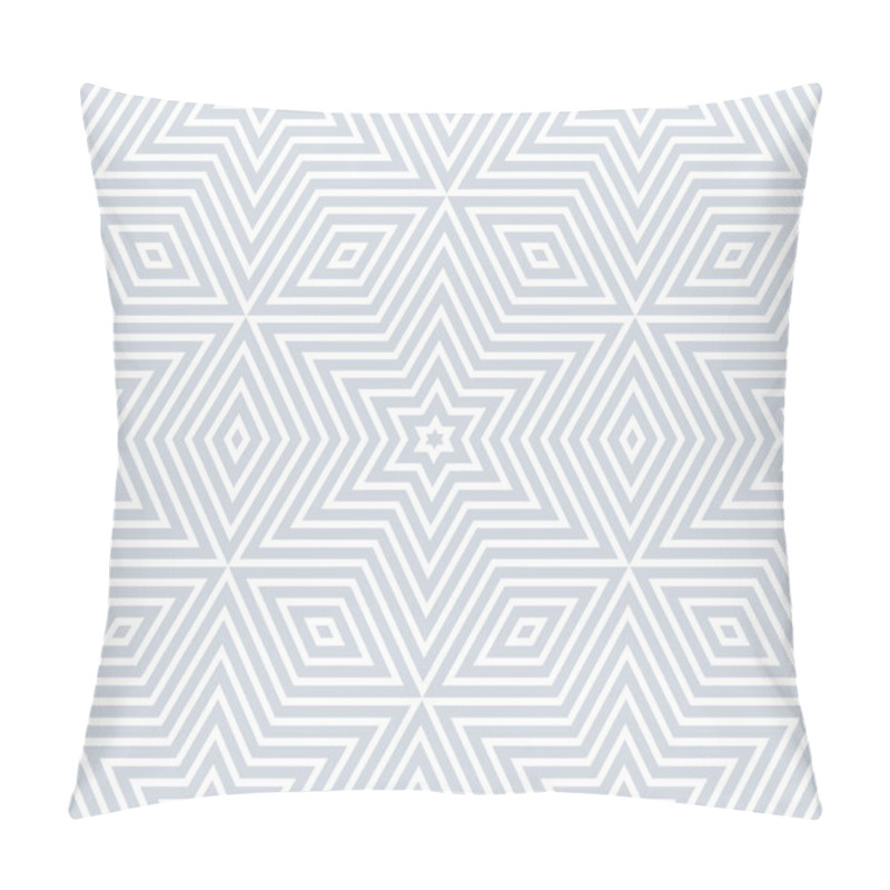 Personality  Seamless Geometric Stars And Diamonds Pattern. Pillow Covers