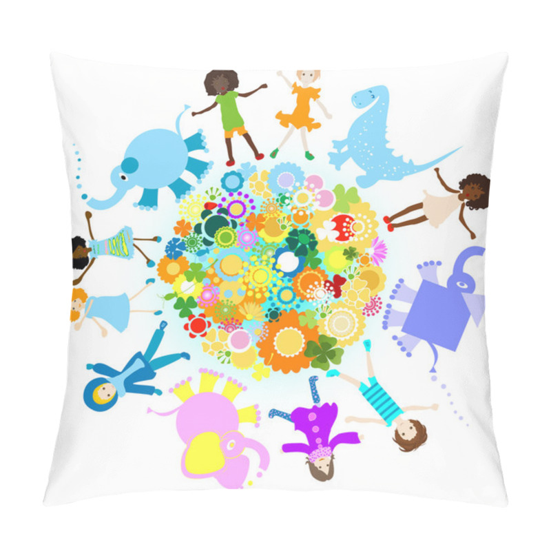 Personality  Happy Kids Pillow Covers