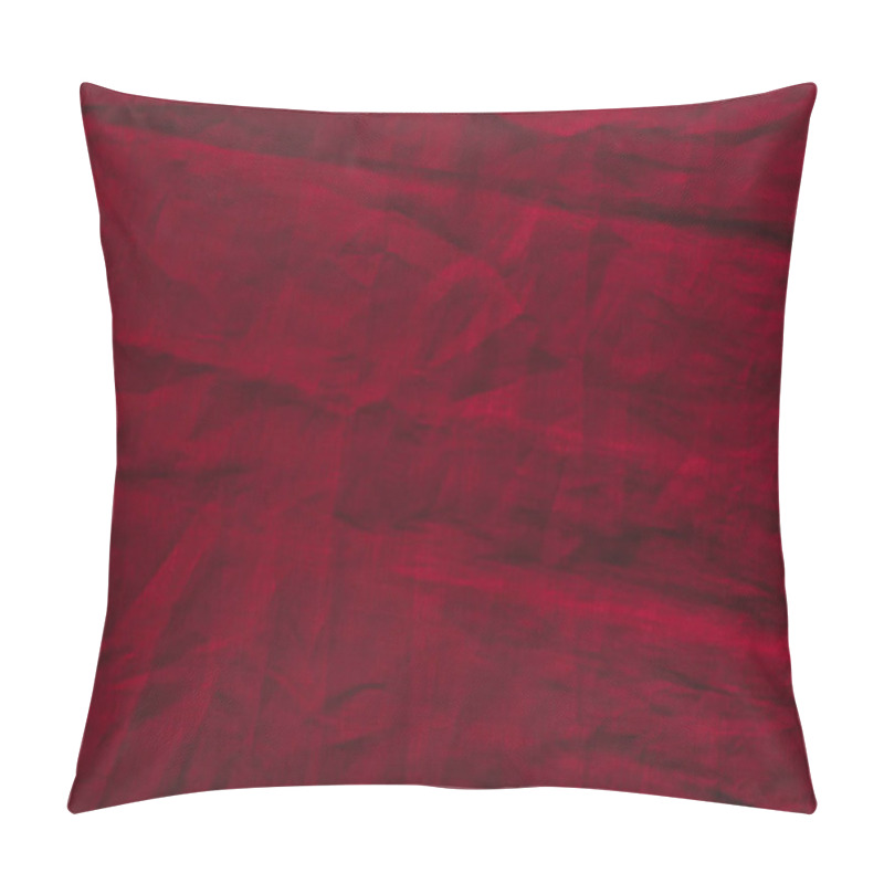 Personality  Red Marsala Linen Pillow Covers