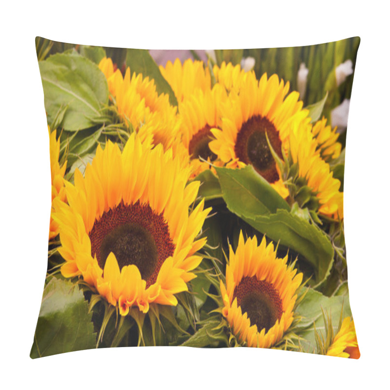 Personality  Sunflowers Pillow Covers