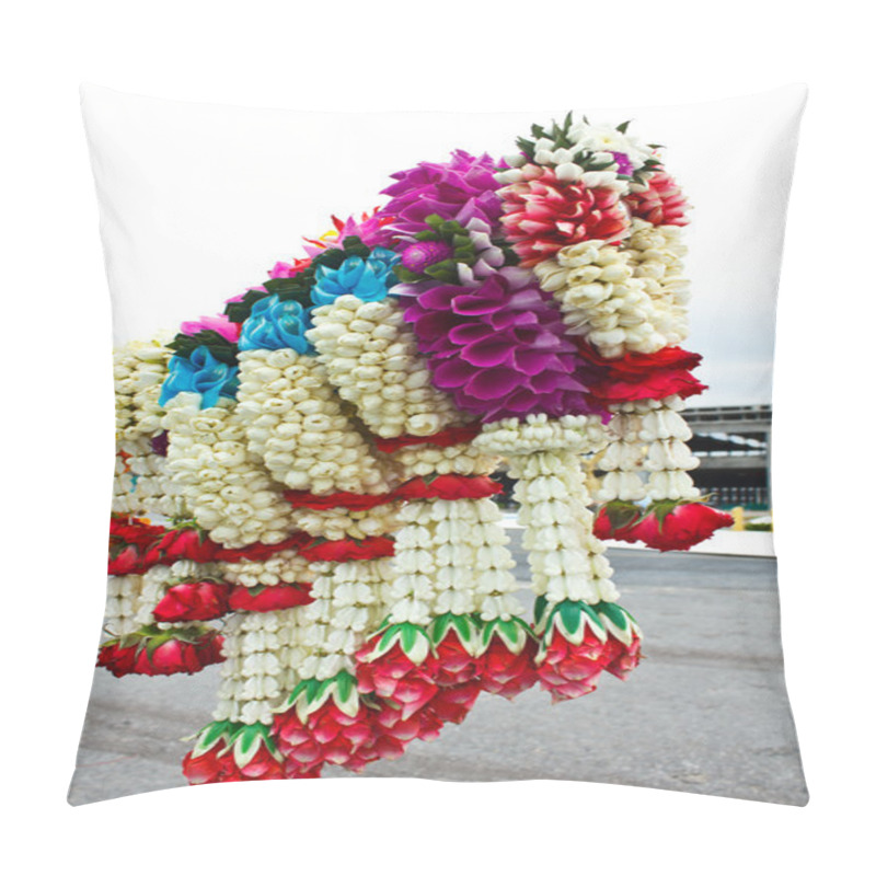 Personality  Traditional Thai Flower Pillow Covers