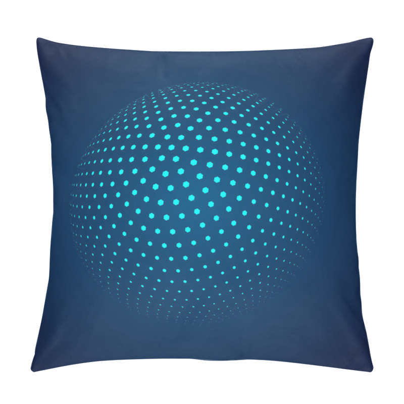 Personality  Abstract 3D Sphere  Pillow Covers