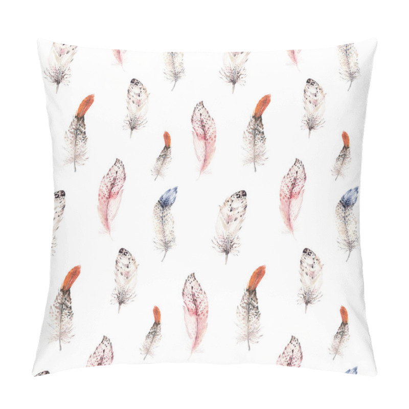 Personality   Feathers Boho Pattern.  Pillow Covers