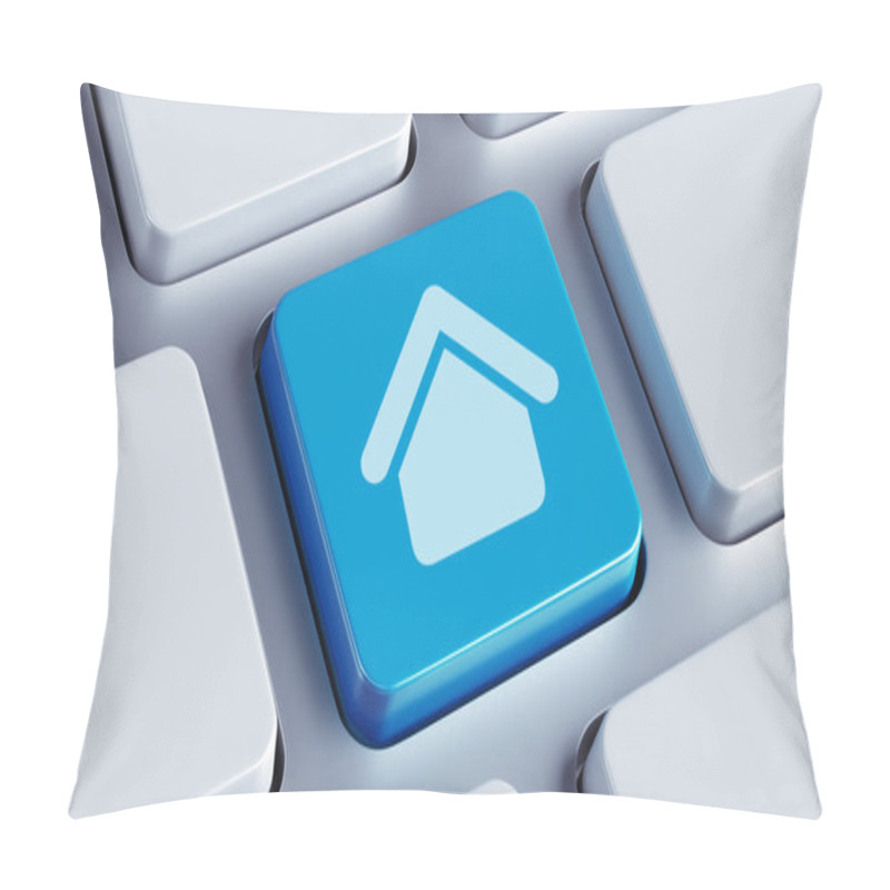 Personality  Keyboard Home Icon Pillow Covers