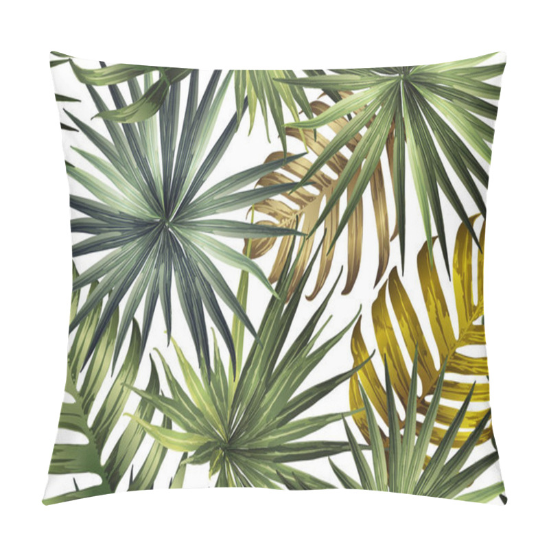 Personality  Green Red Exotic Pattern. Monstera And Hibiscus Flowers Tropical Bouquet.  Saturated Large Floral Swimwear Print. Horizontal Romantic Wild Vector Exotic Tile. Hypernatural Botanic Design. Pillow Covers