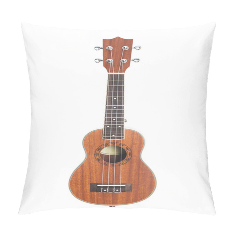 Personality  Studio Shot Of Ukulele Guitar  Pillow Covers