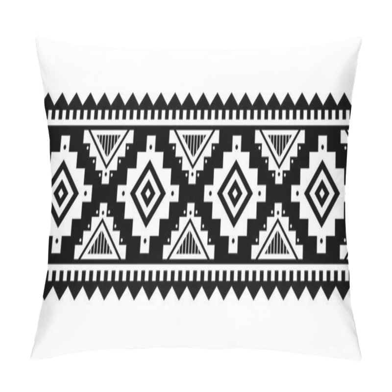 Personality  Aztec Style Vector Ornament.  Pillow Covers