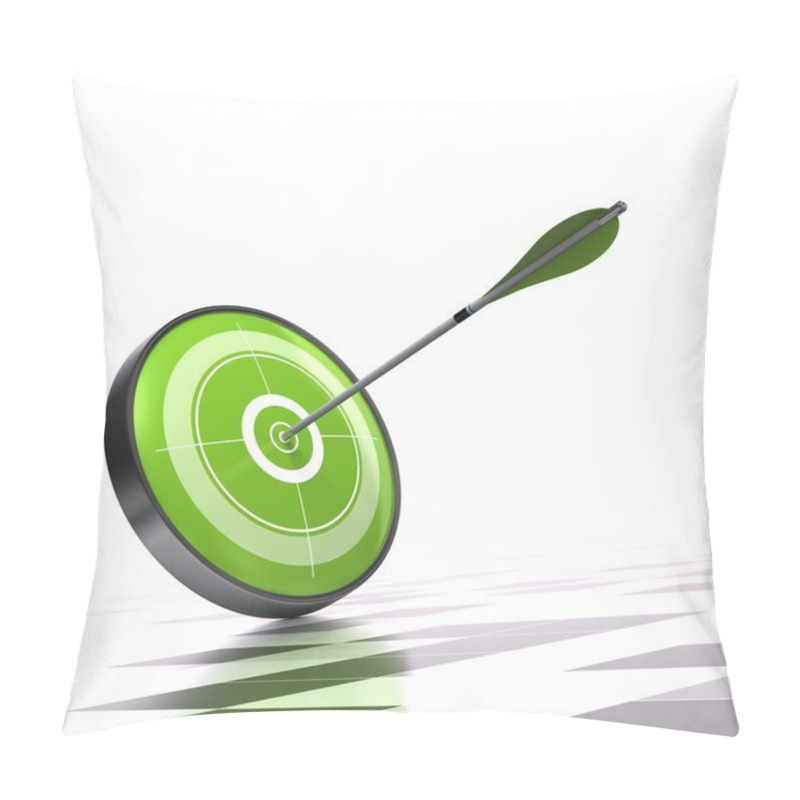 Personality  Green Target And Arrow Pillow Covers