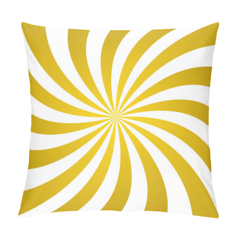 Personality  Golden Whirl Pattern Background Pillow Covers