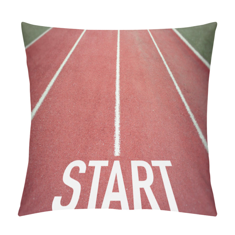 Personality  Starting Line Pillow Covers