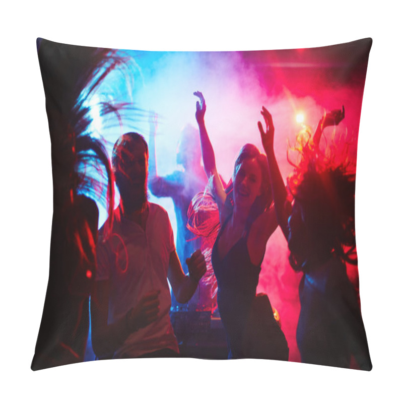 Personality  People Hanging Around In Nightclub Pillow Covers