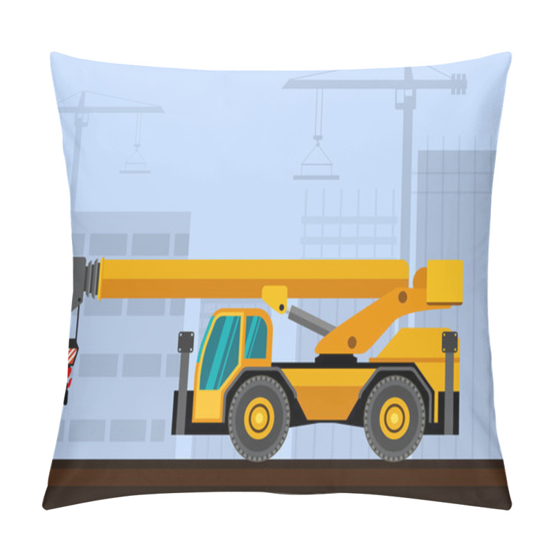 Personality  Down Cab Rough Terrain Crane Pillow Covers