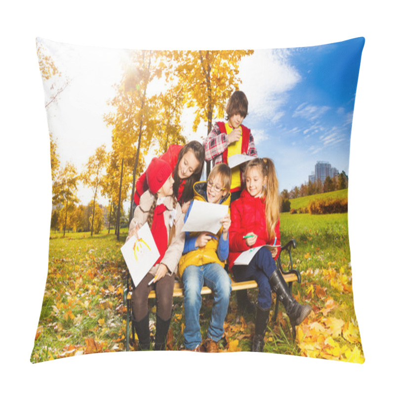 Personality  Group Of Kids Pillow Covers