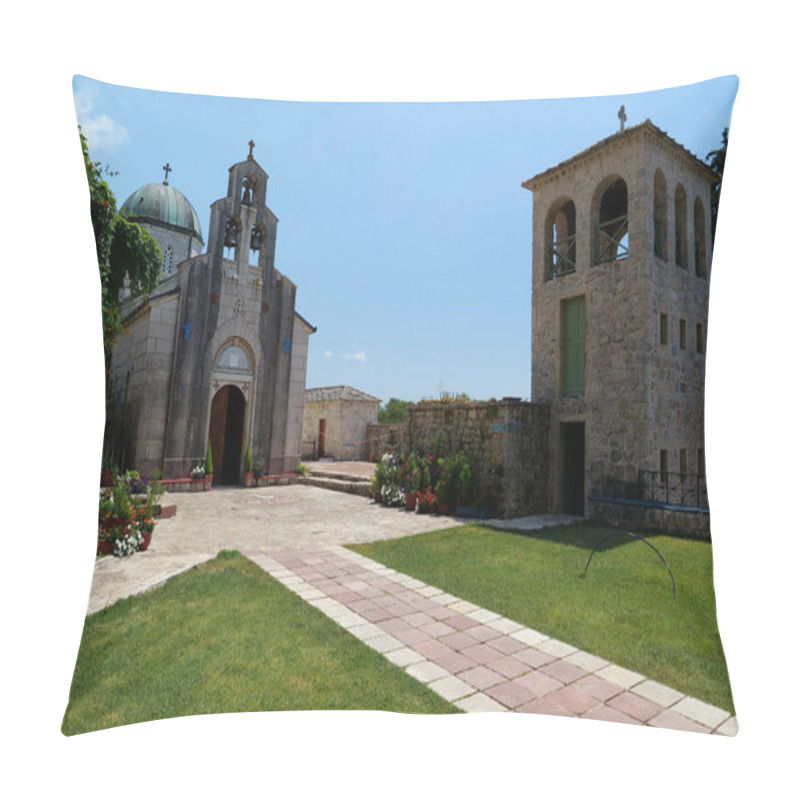 Personality  Tvrdos Monastery - 15th-century Serbian Orthodox Monastery, Trebinje City, Republika Srpska, Bosnia And Herzegovina Pillow Covers