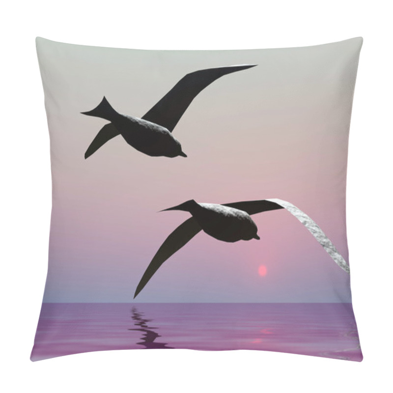 Personality  Seagul Pillow Covers