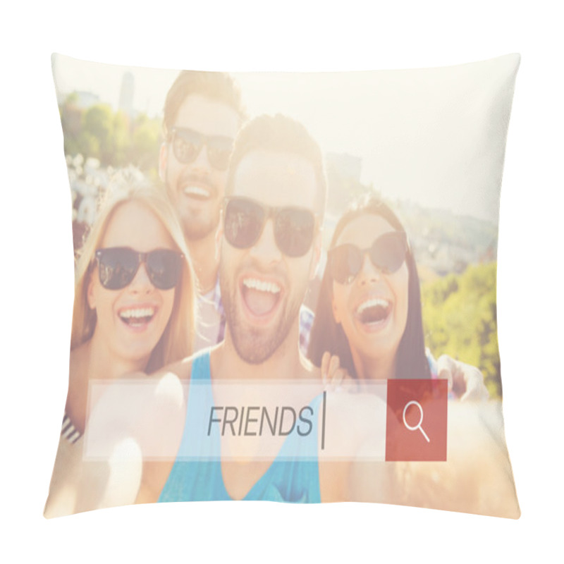 Personality  Happy Young People Pillow Covers