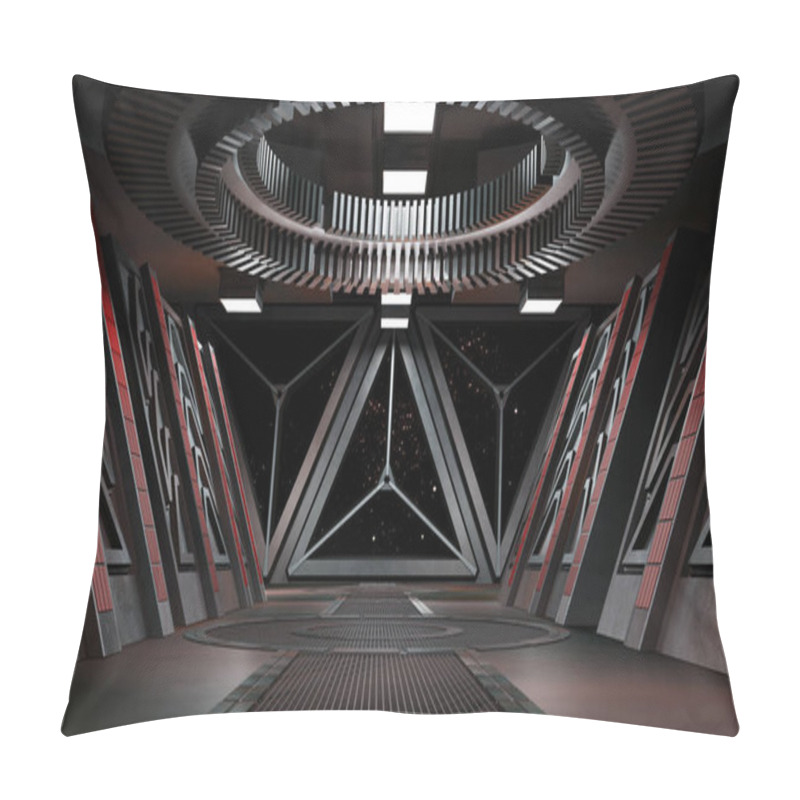 Personality  Space Environment Ready For Comp Of Your Characters 3D Rendering Pillow Covers