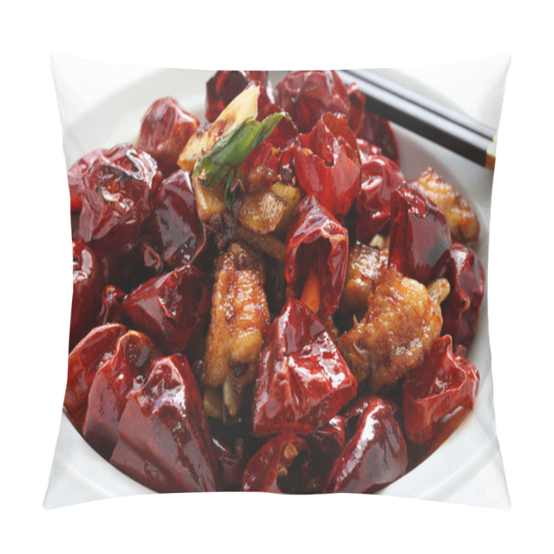 Personality  Chicken With Sichuan Chili Peppers Pillow Covers