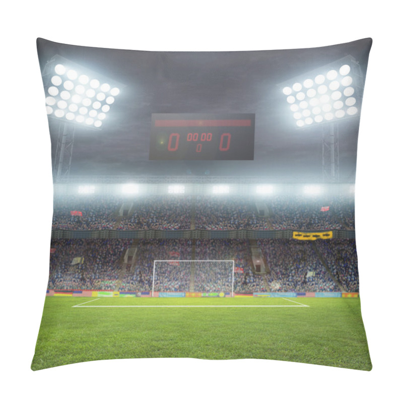 Personality  Stadium With Fans Pillow Covers