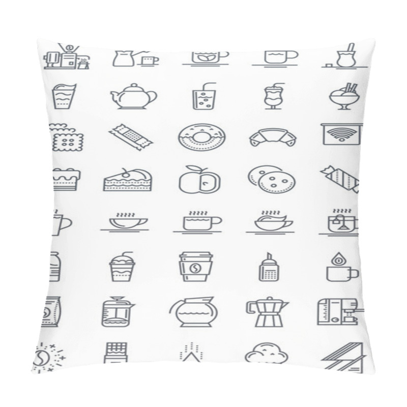 Personality  Coffee Icon Se Pillow Covers