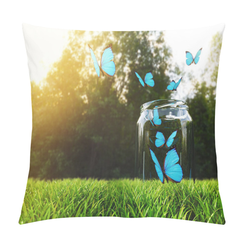 Personality  Butterflies Pillow Covers