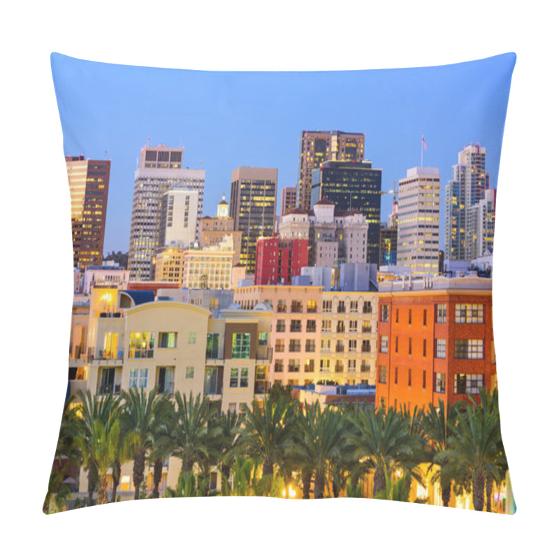 Personality  San Diego Cityscape Pillow Covers