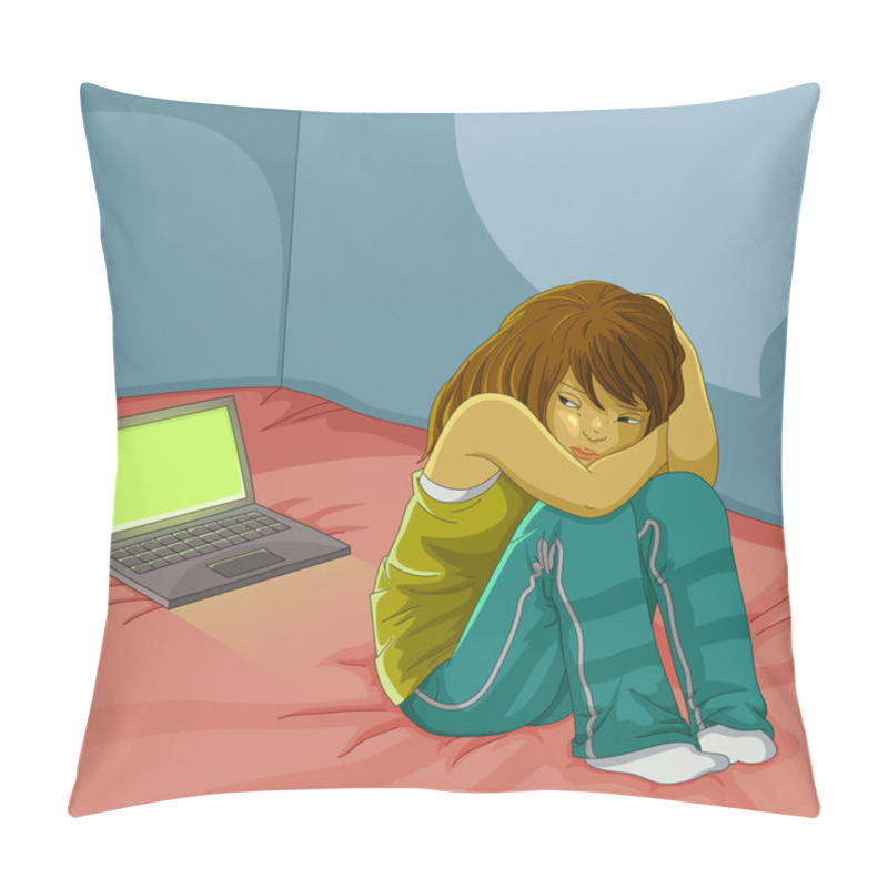 Personality  Online Bullying Pillow Covers