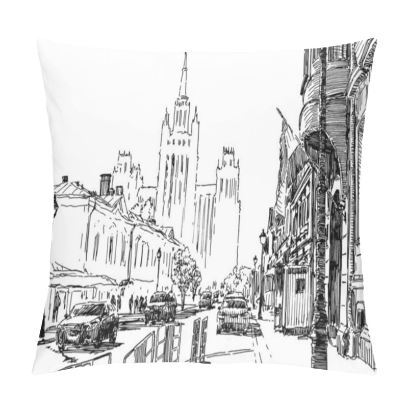 Personality  MoscowStrView103 Pillow Covers