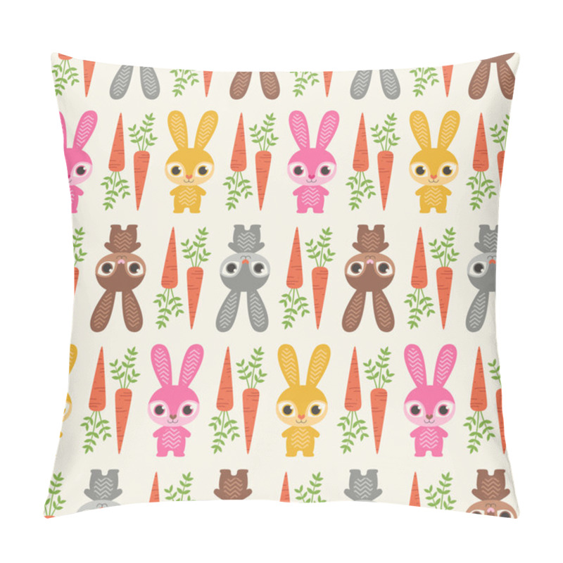 Personality  Rabbits Pattern Pillow Covers