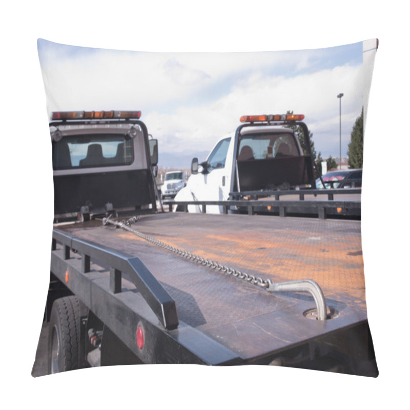 Personality  Tow Truck Pillow Covers