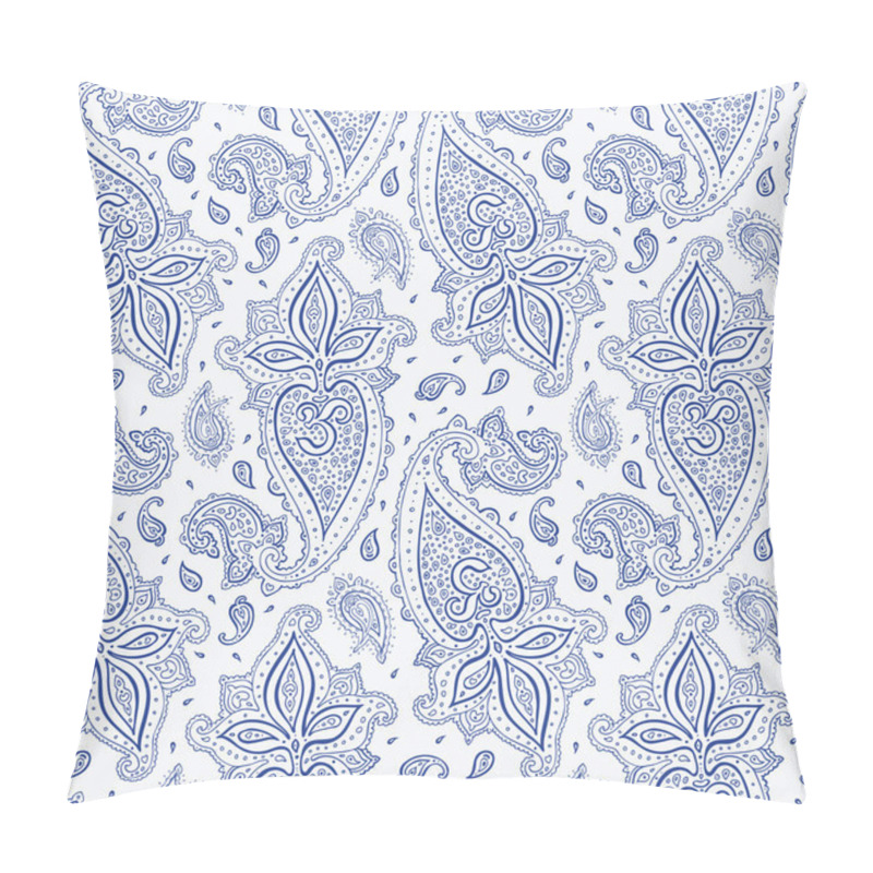 Personality  Seamless Paisley Background. Pillow Covers