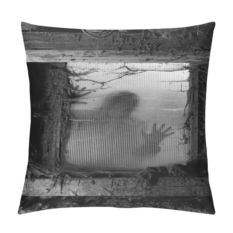 Personality  Scary Halloween Background Pillow Covers