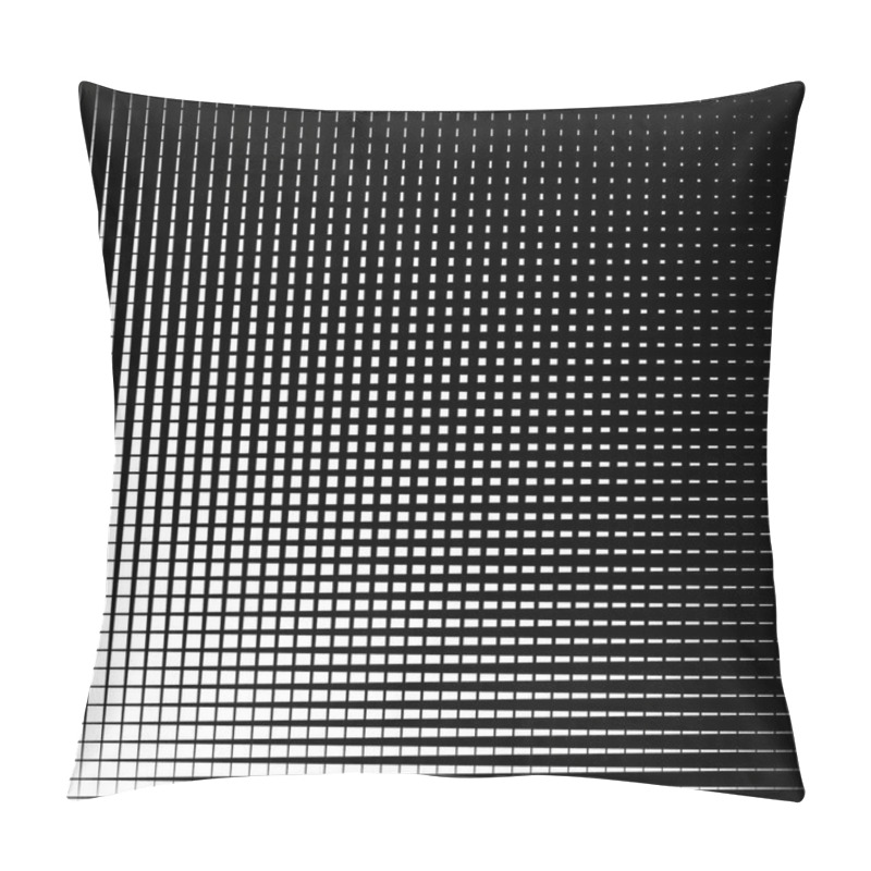 Personality  Asymmetric Grid Mesh Pattern  Pillow Covers