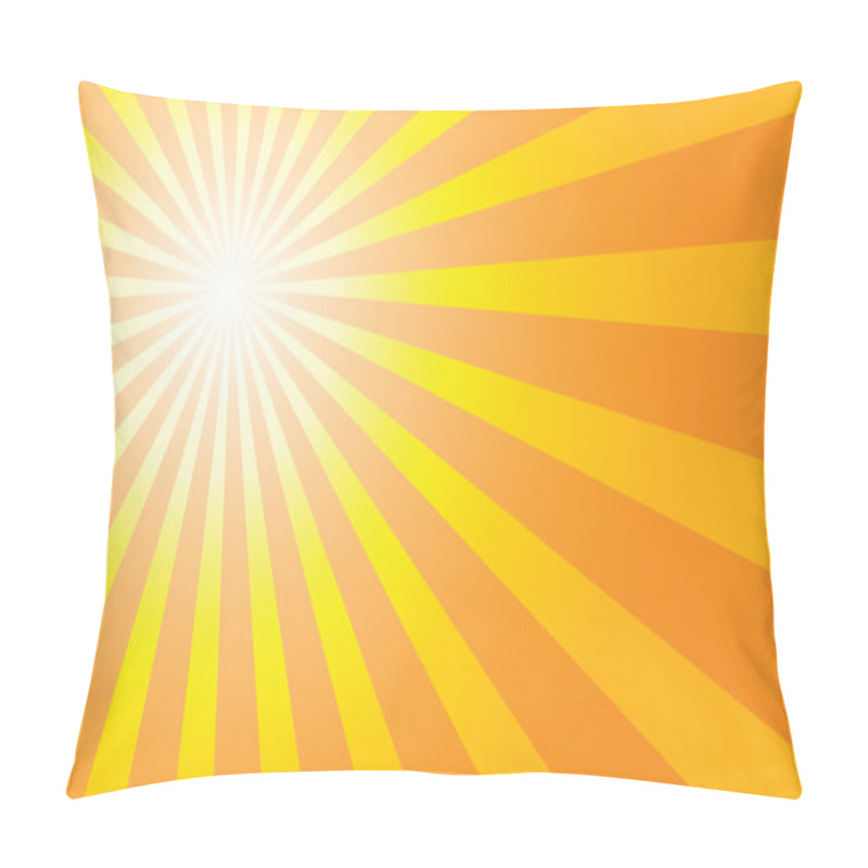 Personality  Summer Sunburst Pillow Covers