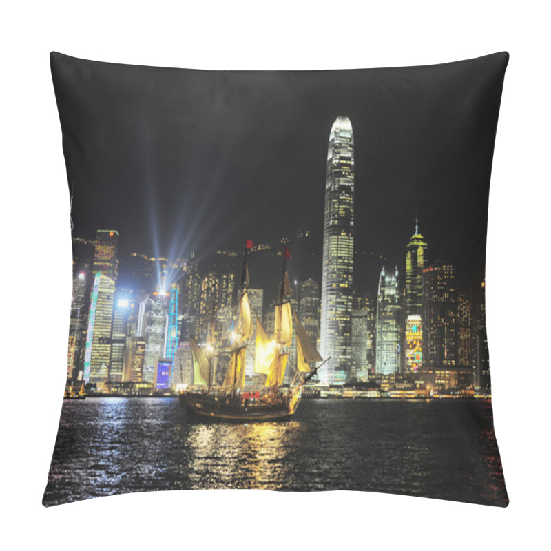 Personality  Victoria Harbor In Hong Kong Pillow Covers