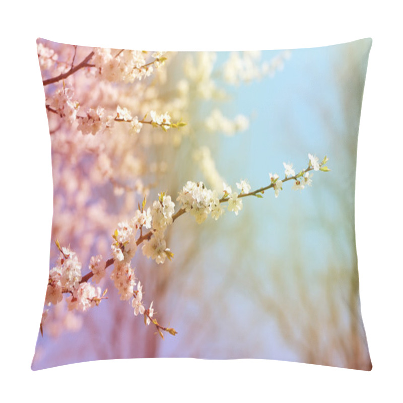 Personality  Photo Cherry Blossoms Pillow Covers