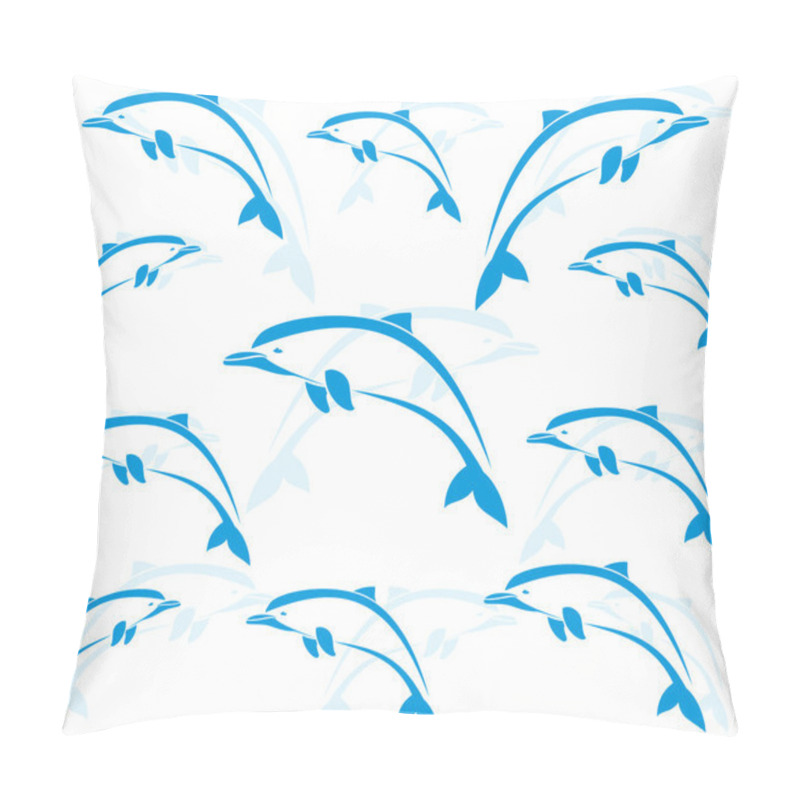 Personality  Wallpaper Images Of Dolphins Pillow Covers