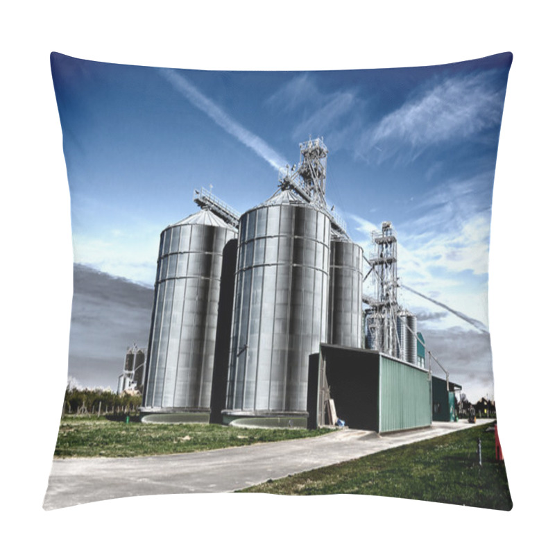 Personality  Grain Silos Pillow Covers