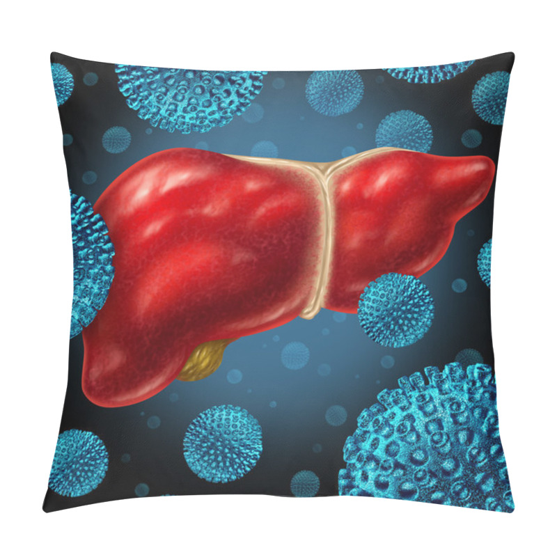 Personality  Hepatitis Liver Infection Pillow Covers