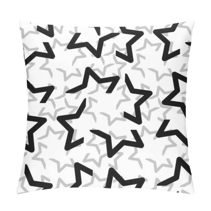 Personality  Seamless Star Pattern Pillow Covers