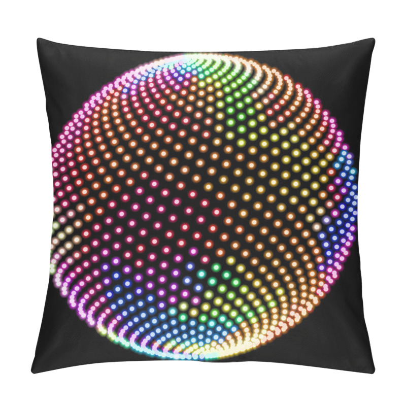 Personality  Abstract Globe. Pillow Covers