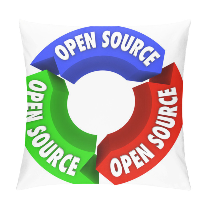 Personality  Open Source 3d Arrows Pillow Covers