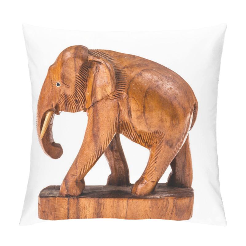 Personality  Wooden Elephant Pillow Covers