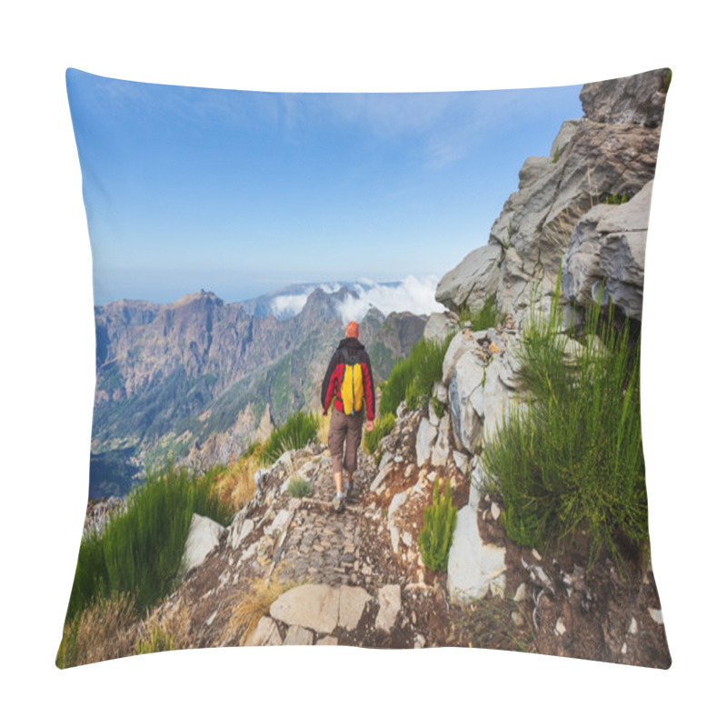 Personality  Mountains In Madeira Pillow Covers