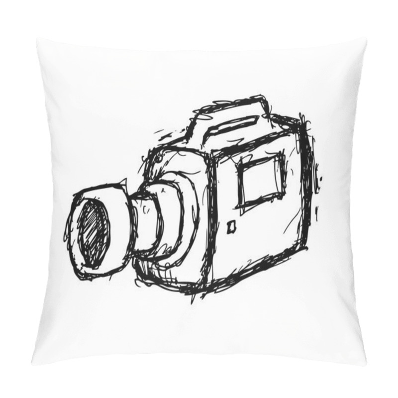 Personality  Grunge Handy Cam Pillow Covers